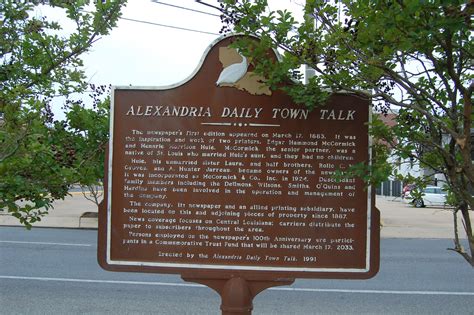 Alexandria town talk - 